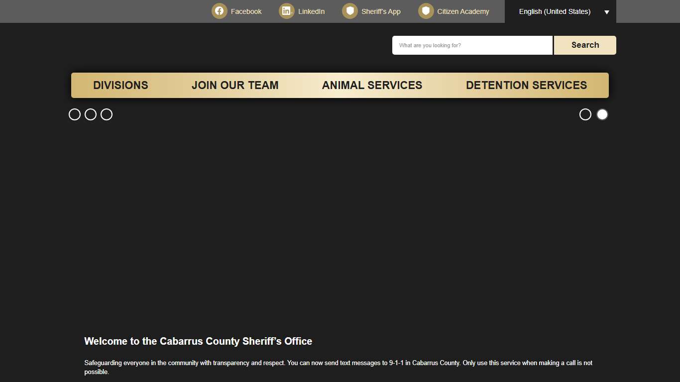 Home Cabarrus County Sheriff's Office